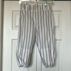 Baseball Knickers- Youth Large pin stripe